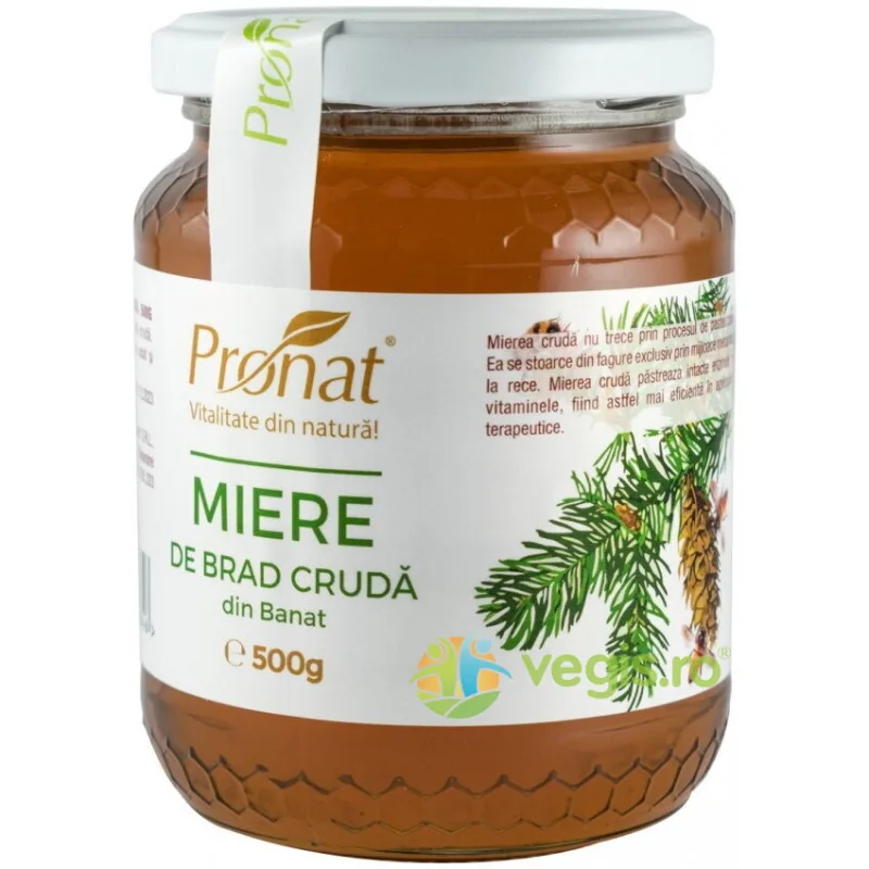 Miere de Brad Cruda din Banat 500g PRONAT — preț și oferte