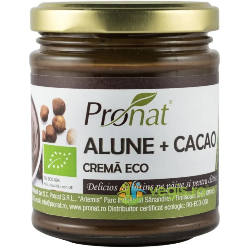 Crema de Alune cu Cacao Ecologica/Bio 220g — preț și oferte