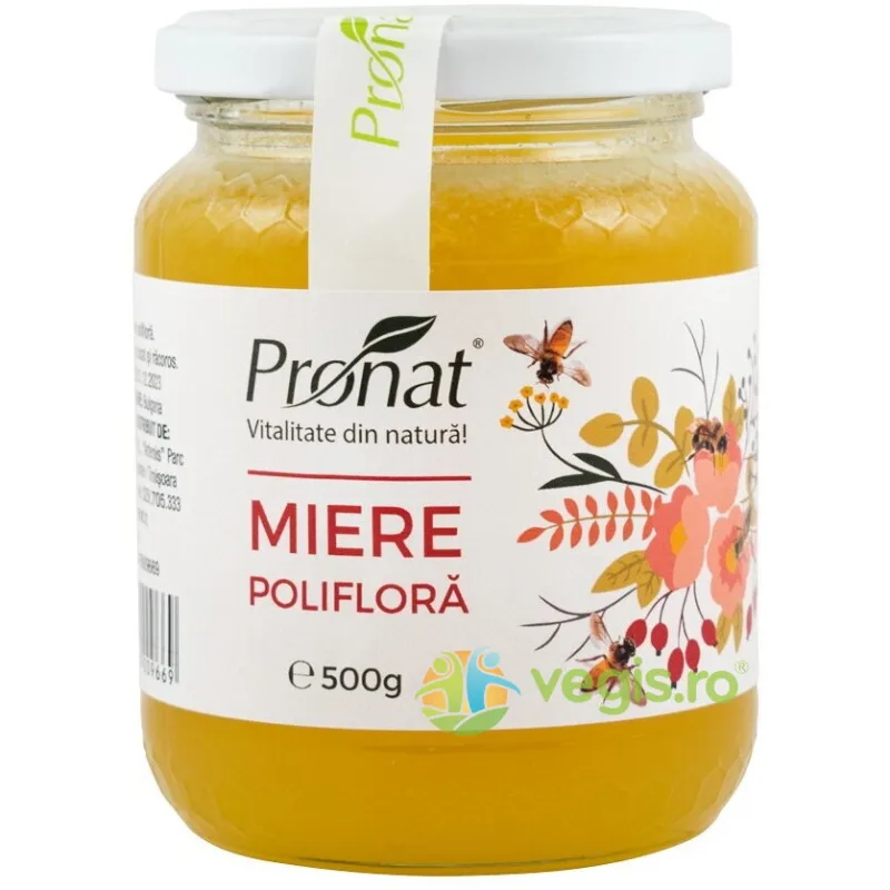 Miere Poliflora 500g PRONAT — preț și oferte