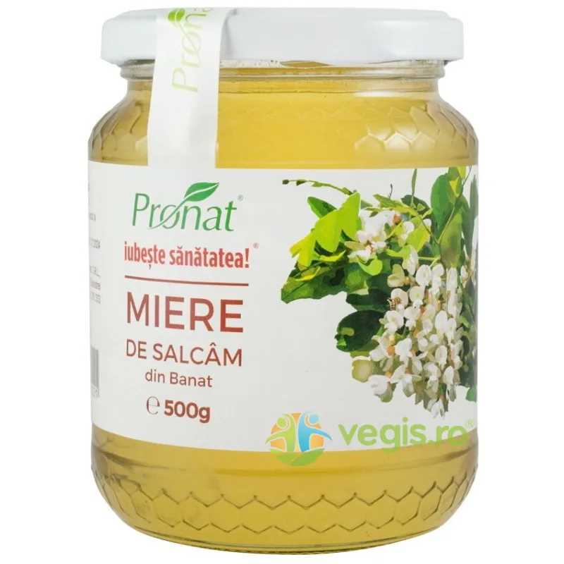 Miere de Salcam din Banat 500g PRONAT — preț și oferte