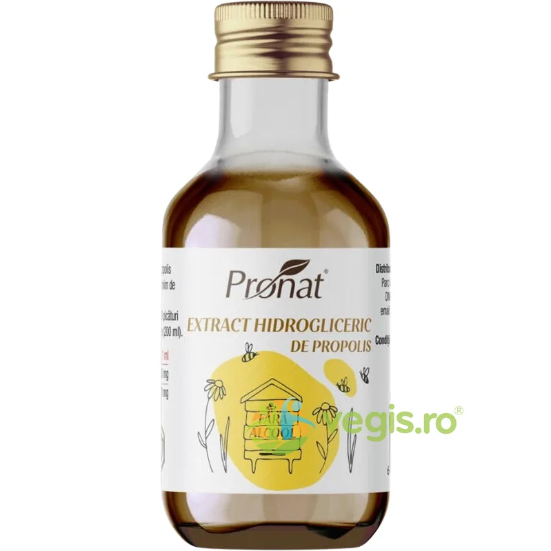 Extract Hidrogliceric de Propolis 30ml PRONAT — preț și oferte