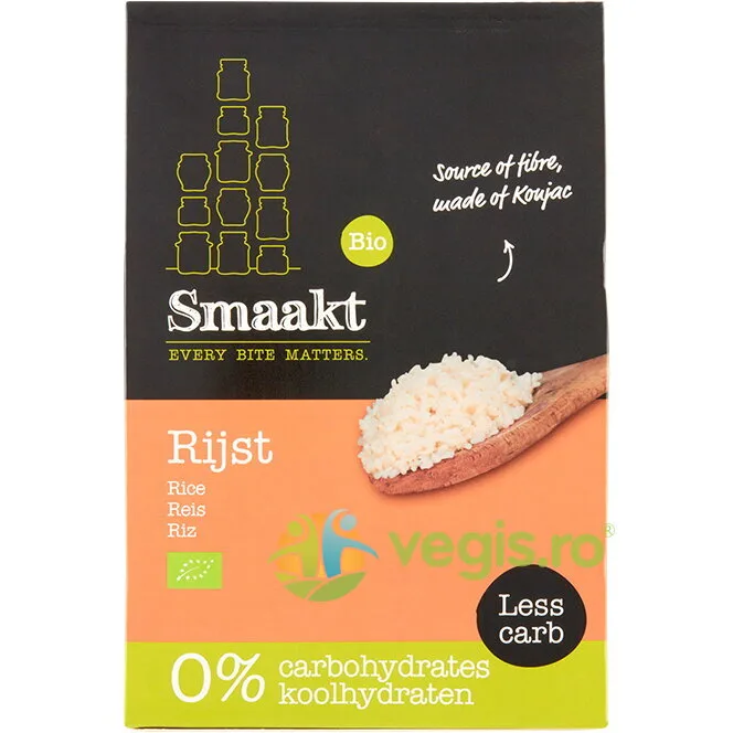 Inlocuitor de Orez din Konjac Ecologic/Bio 270g SMAAKT — preț și oferte