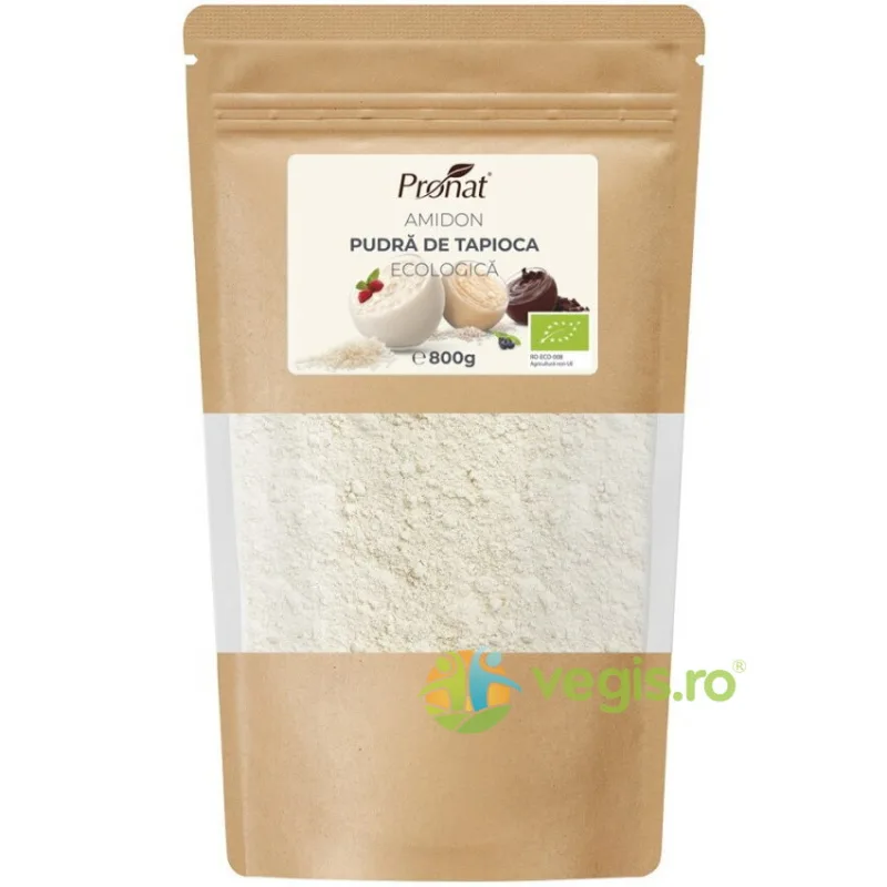 Amidon Pudra de Tapioca Ecologic/Bio 800g PRONAT — preț și oferte