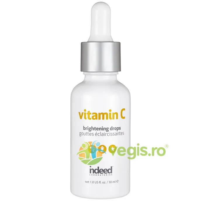 Ser Iluminator cu Vitamina C Pura si Acid Hialuronic 30ml Indeed Laboratories — preț și oferte