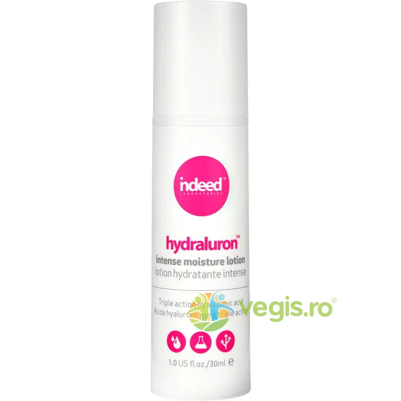 Lotiune Faciala Extra-Hidratanta si Protectoare cu Triplu Efect Hydraluron 30ml Indeed Laboratories — preț și oferte