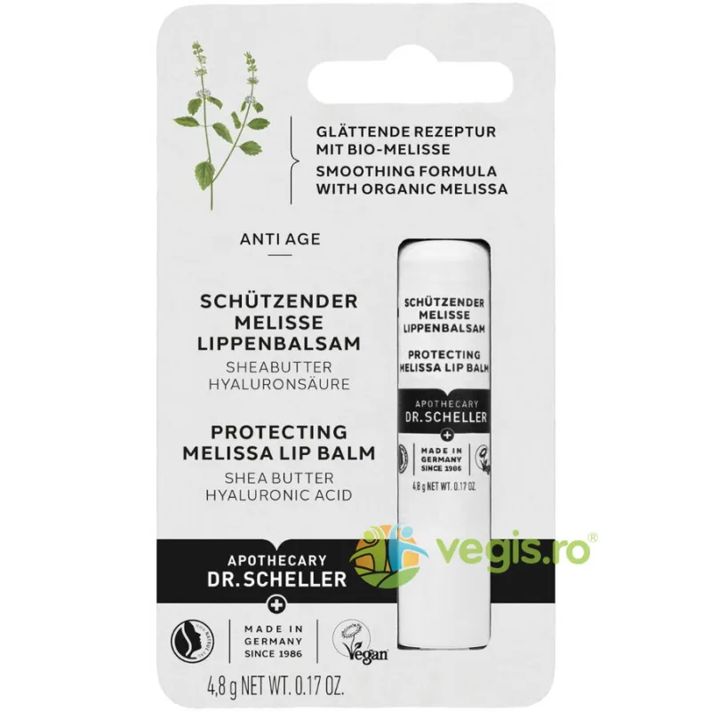 Balsam de Buze Protector cu Extract de Lemon Balm 4.8g DR. SCHELLER — preț și oferte