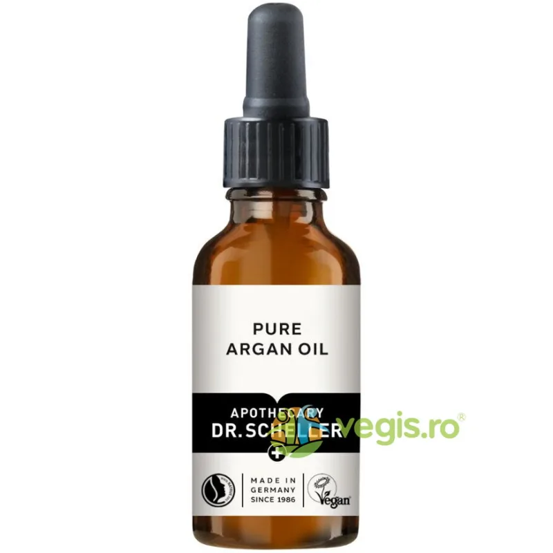 Ulei de Argan Pur 100% Organic pentru Piele si Par 30ml DR. SCHELLER — preț și oferte