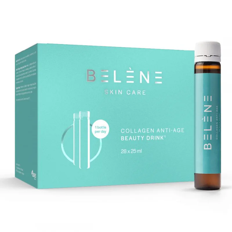 Collagen beauty drink, 28 fiole buvabile, Belene — preț și oferte