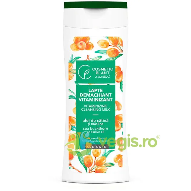 Lapte Demachiant Vitaminizant cu Ulei de Catina si Masline 200ml COSMETIC PLANT — preț și oferte