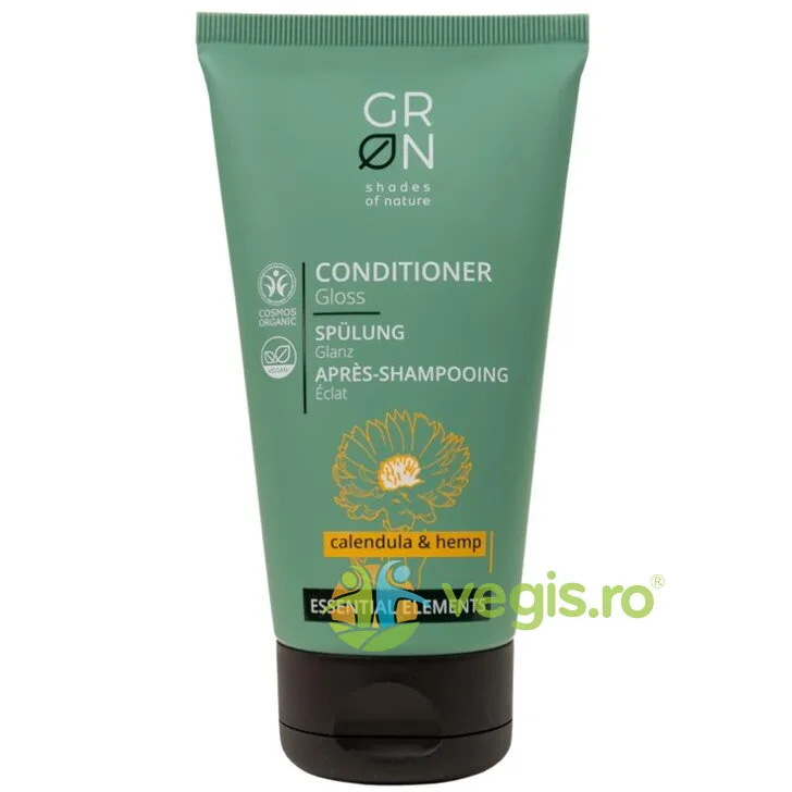 Balsam pentru Stralucire cu Canepa si Galbenele Essential Elements Bio 150ml GRN SHADES OF NATURE — preț și oferte