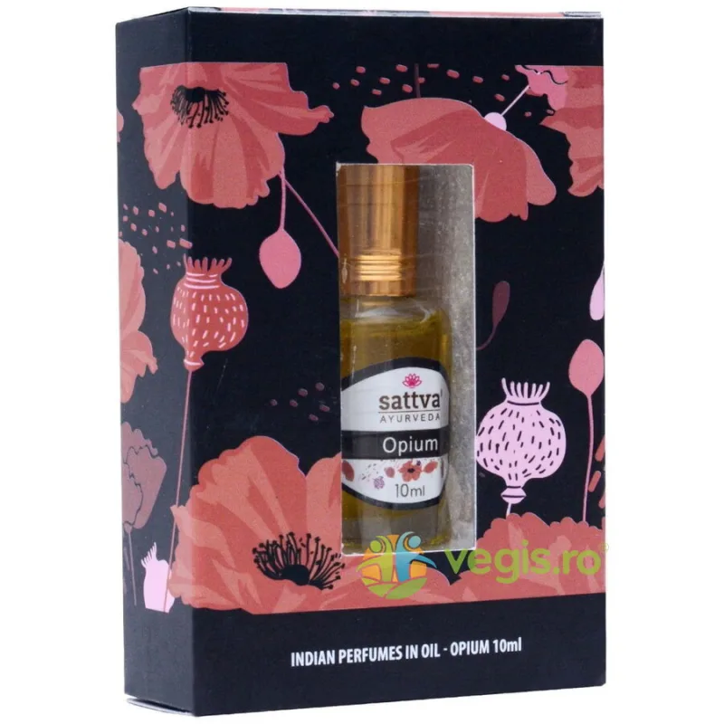 Ulei de Parfum Oriental Opium 10ml Sattva Ayurveda — preț și oferte