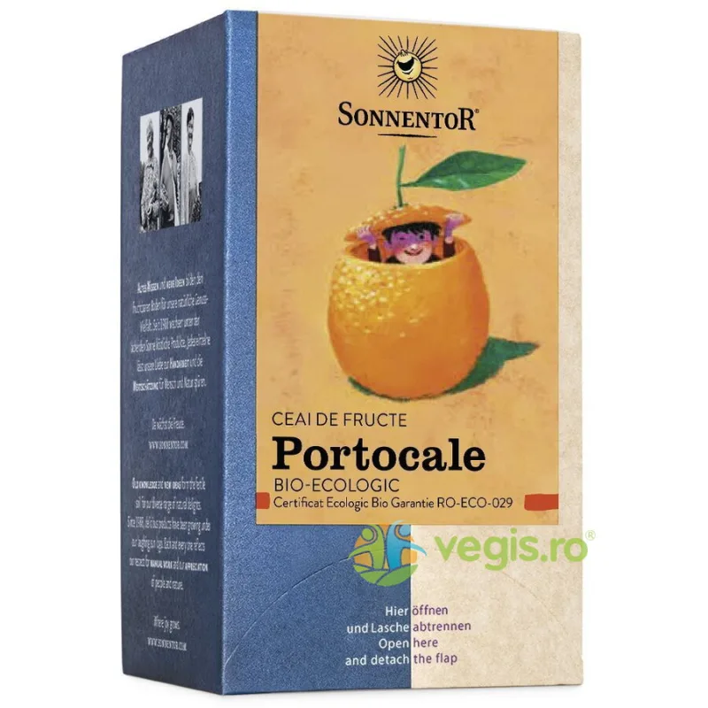 Ceai Portocale Ecologic/Bio 18dz SONNENTOR — preț și oferte