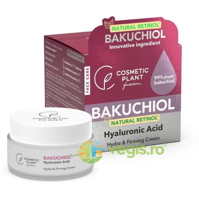 Crema Hidratanta cu 99% Bakuchiol (Retinol Natural) si Acid Hialuronic 50ml — preț și oferte
