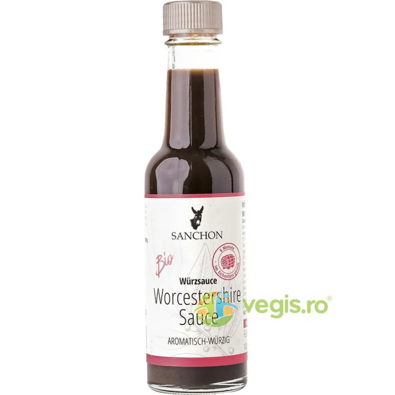 Sos Picant Worcestershire Ecologic/Bio 140ml SANCHON — preț și oferte