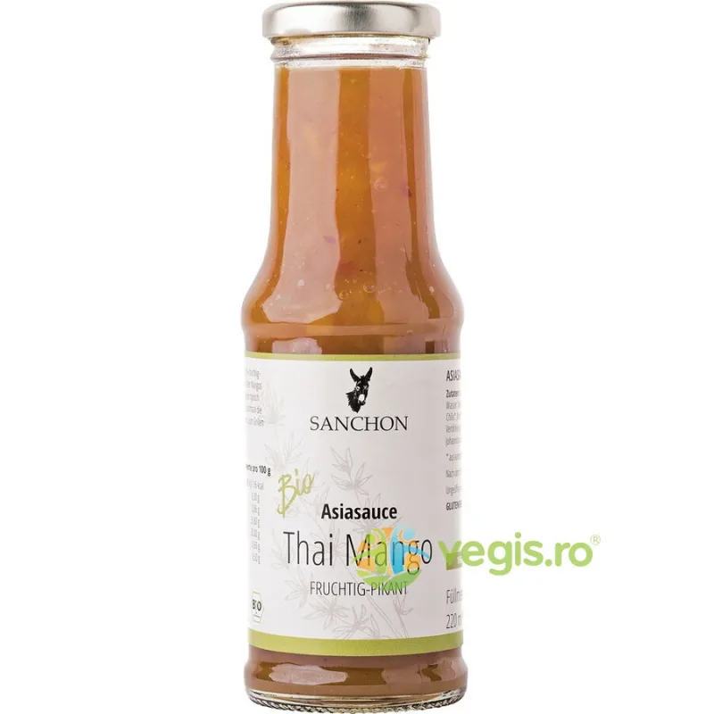 Sos cu Mango Thai Ecologic/Bio 210ml SANCHON — preț și oferte