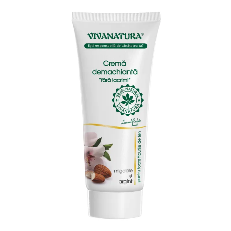 Crema demachianta, 75 ml, Vivanatura — preț și oferte