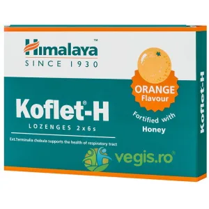 Koflet H cu Aroma de Portocale 12cps masticabile