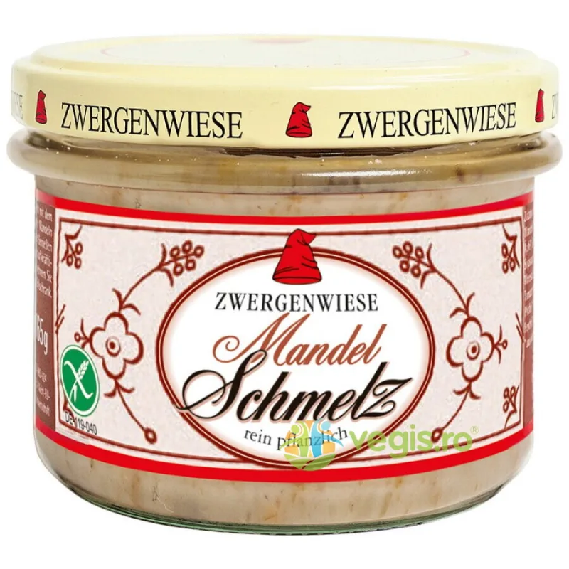 Unsoare Vegetala cu Migdale fara Gluten Ecologica/Bio 150g ZWERGENWIESE — preț și oferte