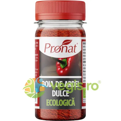 Boia de Ardei Dulce Ecologica/Bio 60g PRONAT — preț și oferte