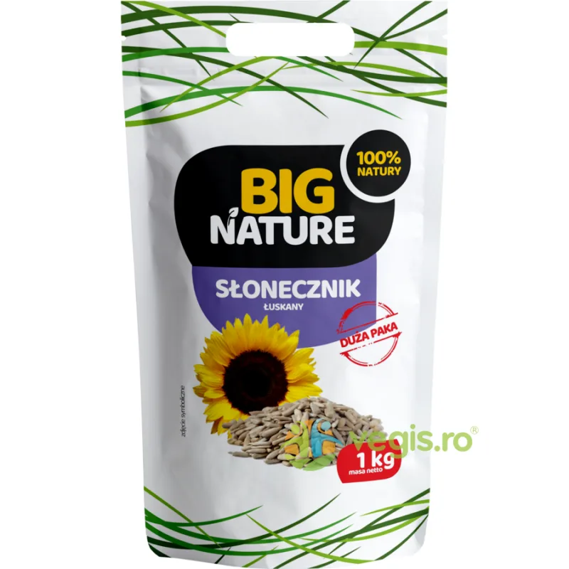 Seminte de Floarea Soarelui Decojite 1kg BIG NATURE — preț și oferte