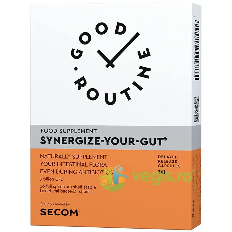 Synergize Your Gut 10cps vegetale Secom, GOOD ROUTINE — preț și oferte