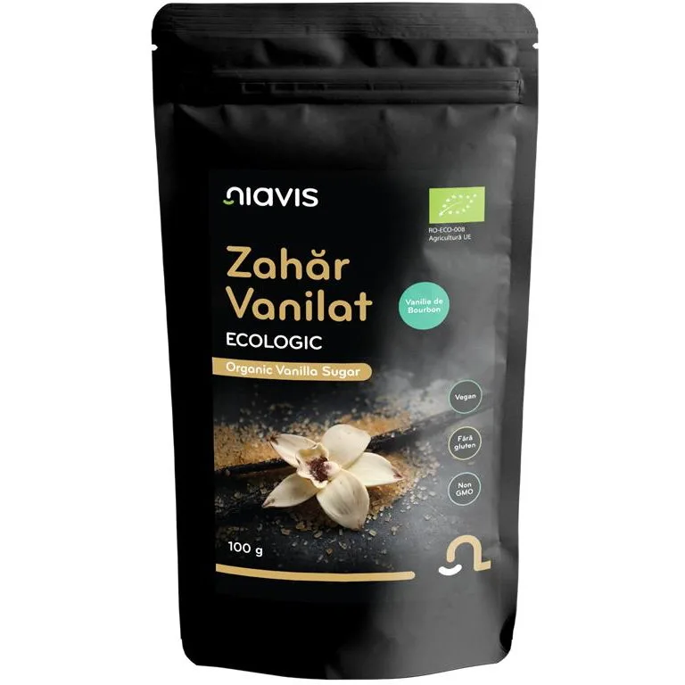 Zahar Vanilat Ecologic/Bio 100g NIAVIS — preț și oferte