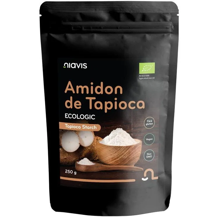 Amidon de Tapioca fara Gluten Ecologic/Bio 250g NIAVIS — preț și oferte