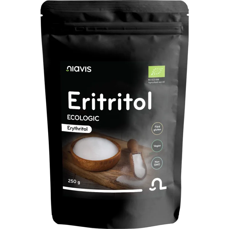 Eritritol Ecologic/Bio 250g NIAVIS — preț și oferte