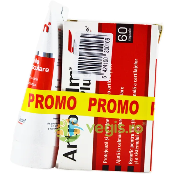 Artrocalm Plus 60cps+Artrocalm Gel 100ml Farmaclass — preț și oferte