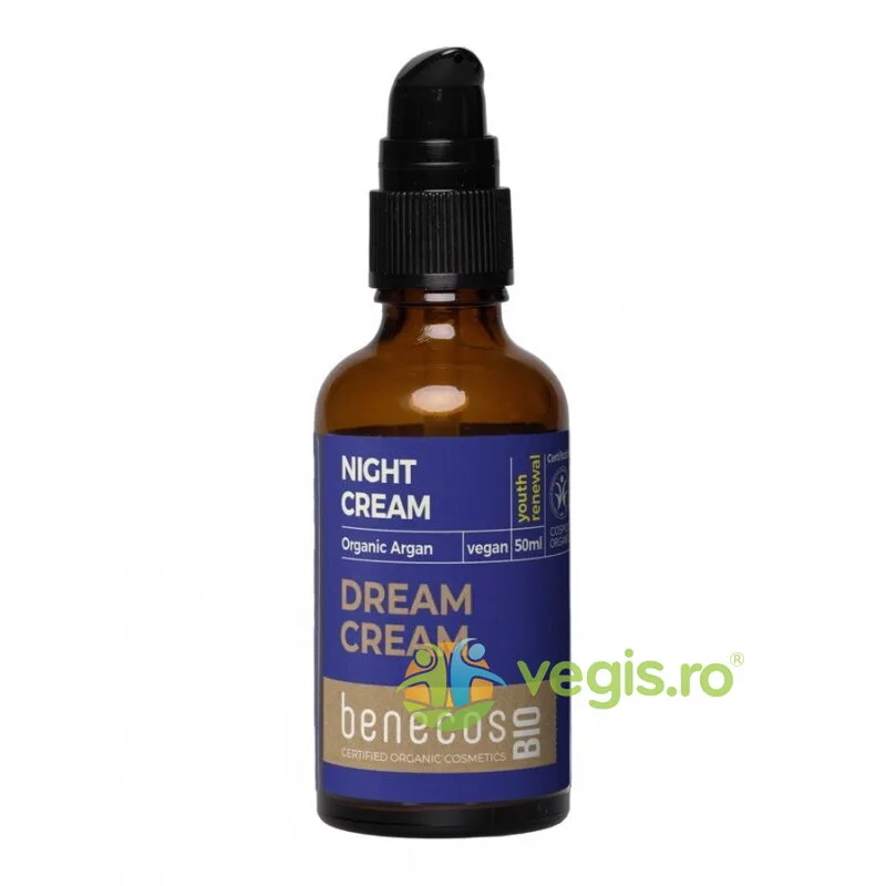 Crema de Noapte Intensiva cu Argan pentru Ten Matur si Uscat Dream Cream Bio 50ml — preț și oferte