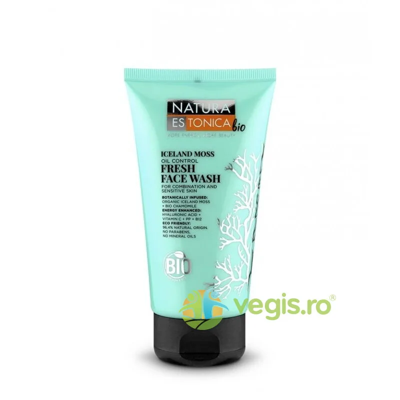 Gel de Curatare pentru Ten Mixt sau Sensibil Iceland Moss 150ml NATURA ESTONICA — preț și oferte