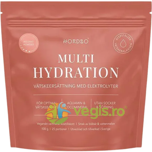 Multi Hydration (Electroliti) 100g NORDBO — preț și oferte