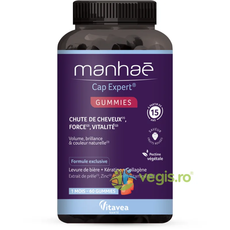 Cap Expert Gummies (Par Sanatos) 60 jeleuri gumate Vitavea, MANHAE — preț și oferte