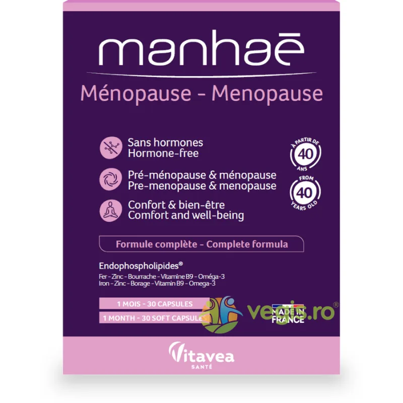 Menopause 30cps moi Vitavea, MANHAE — preț și oferte
