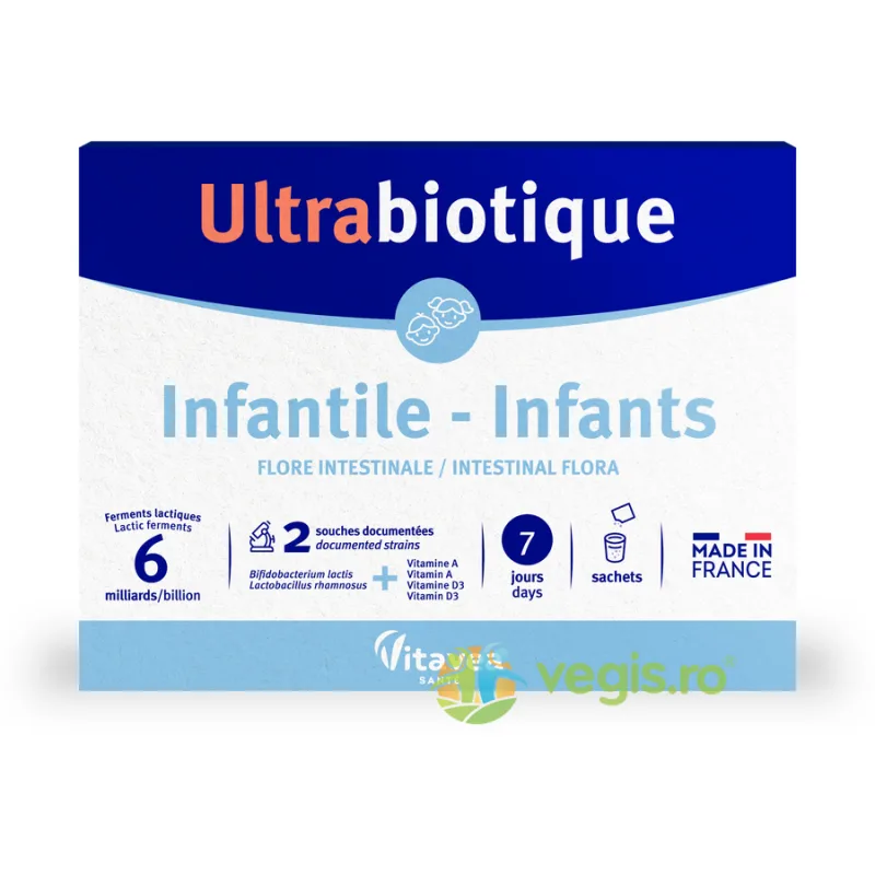 Infantile 7 plicuri Vitavea, ULTRABIOTIQUE — preț și oferte