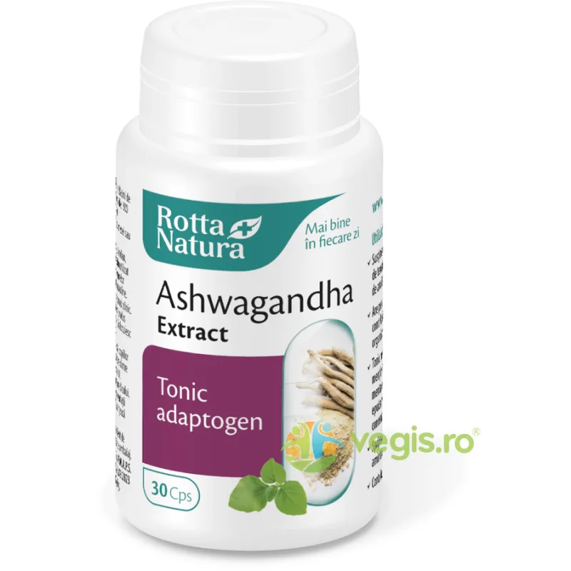 Ashwagandha Extract 30cps ROTTA NATURA — preț și oferte