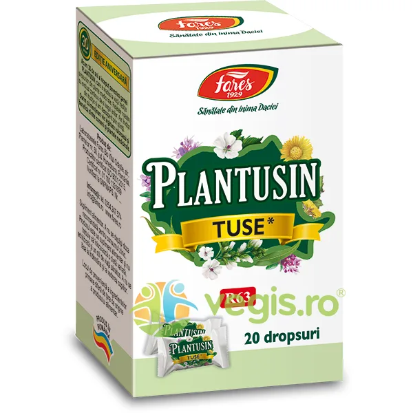 Plantusin Tuse (R63) 20 dropsuri FARES — preț și oferte