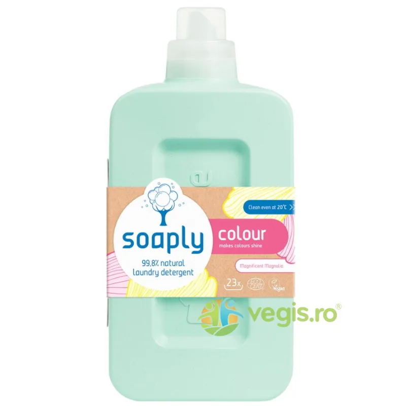 Detergent pentru Rufe Colorate cu Parfum de Magnolie 1L SOAPLY — preț și oferte