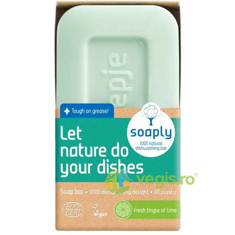 Sapun pentru Vase cu Parfum de Lime 120g SOAPLY — preț și oferte