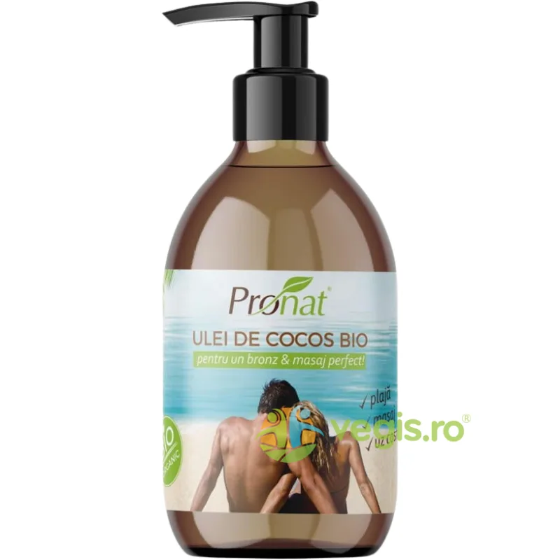 Ulei de Cocos Extravirgin pentru Uz Cosmetic 250ml PRONAT — preț și oferte