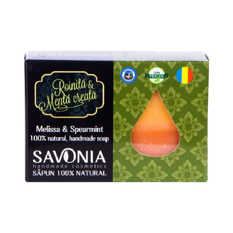 Sapun Natural Roinita si Menta Creata, 90g, Savonia — preț și oferte
