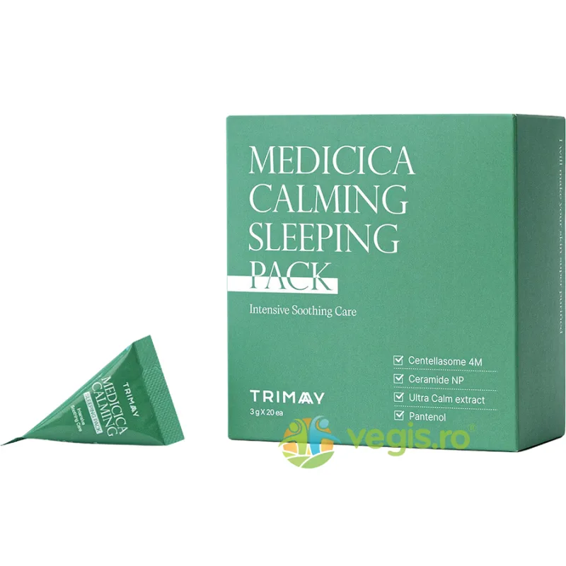 Masca de Noapte pentru Calmarea Tenului Medicica Calming 3gx20buc TRIMAY — preț și oferte