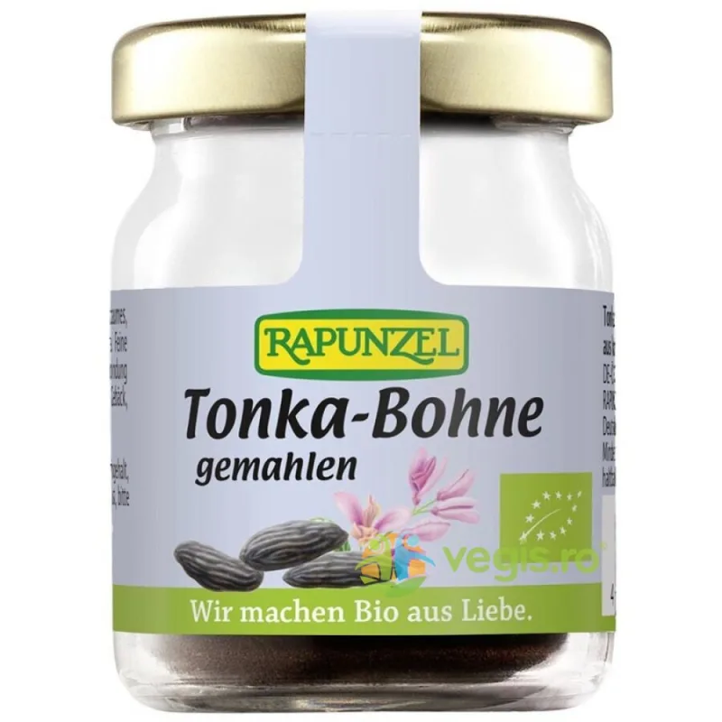 Boabe Tonka Macinate Ecologice/Bio 10g Rapunzel — preț și oferte
