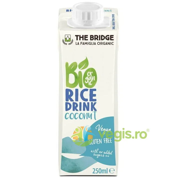 Bautura din Orez cu Cocos Ecologica/Bio 250ml The Bridge — preț și oferte