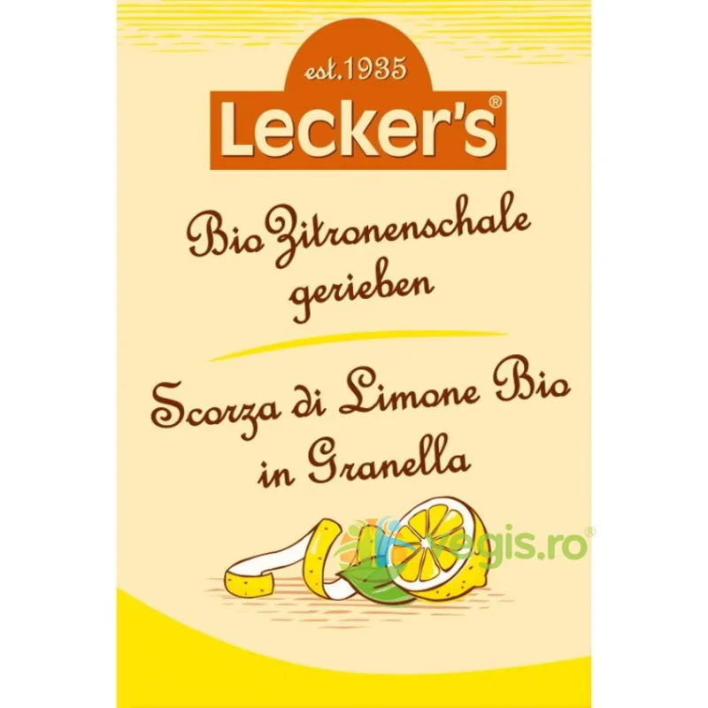 Coaja de Lamaie Macinata Ecologica/Bio 15g LECKER,S — preț și oferte