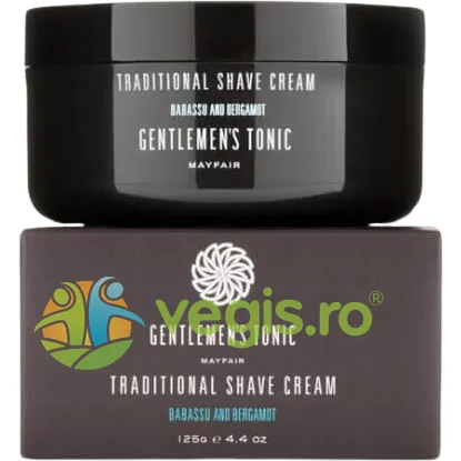 Crema de Barbierit Traditionala cu Ulei de Babassu si Bergamota 125ml — preț și oferte