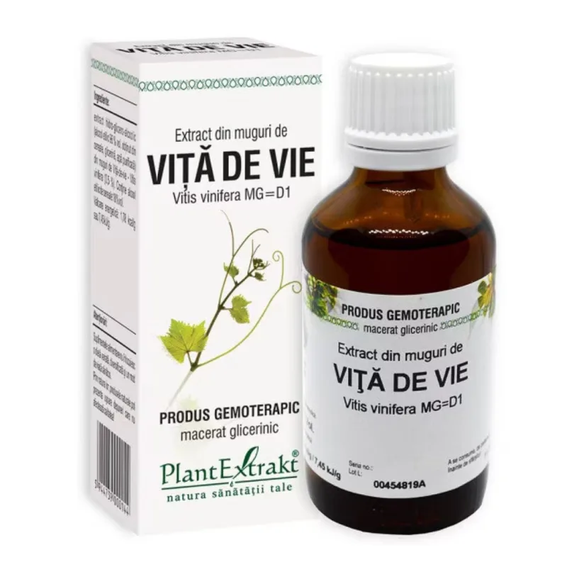 Extract din muguri de Vita de Vie, 50 ml, Plant Extrakt PLANTEXTRAKT — preț și oferte