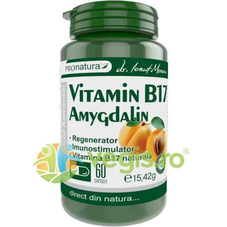 Vitamin B17 Amygdalin 60cps Medica - Pro Natura — preț și oferte