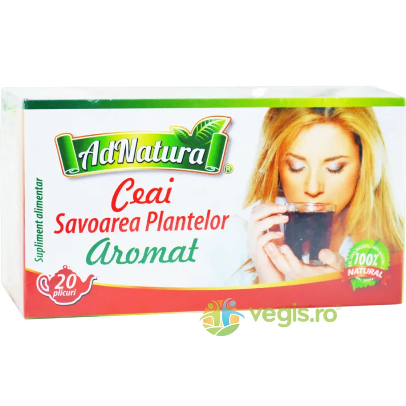 Ceai Aromat Savoarea Plantelor 20dz ADNATURA — preț și oferte