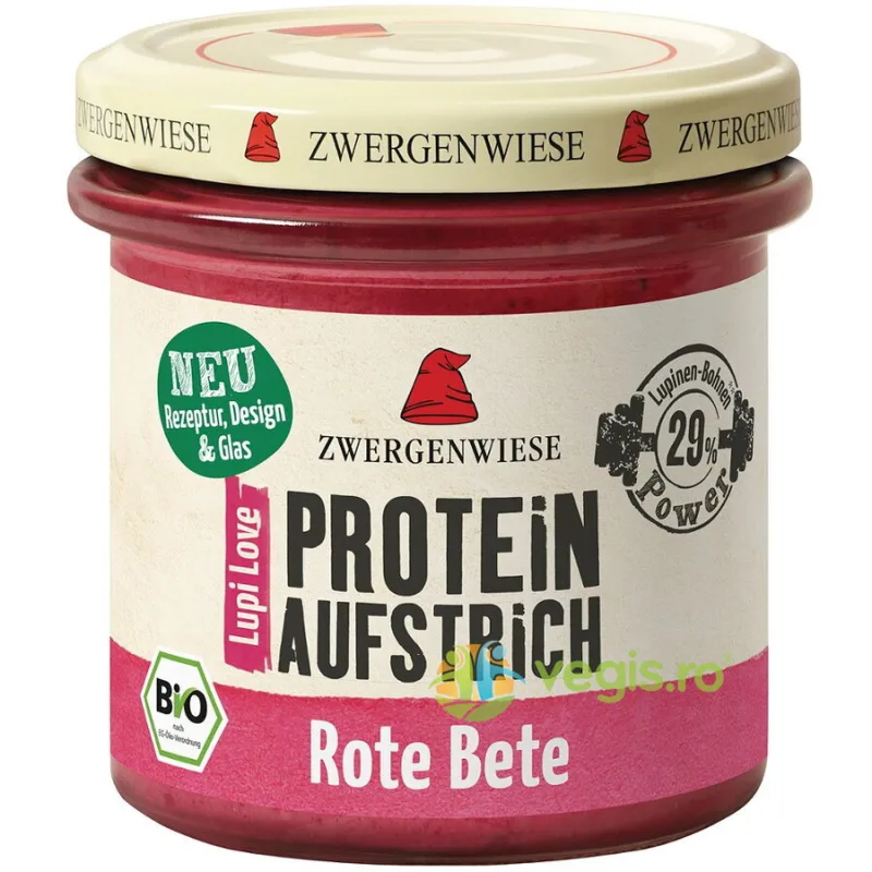 Crema Tartinabila Proteica cu Sfecla Rosie Ecologica/Bio 135g — preț și oferte